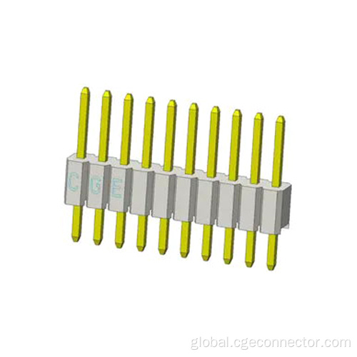 China DIP Straight plug type Pin Header Connector Manufactory